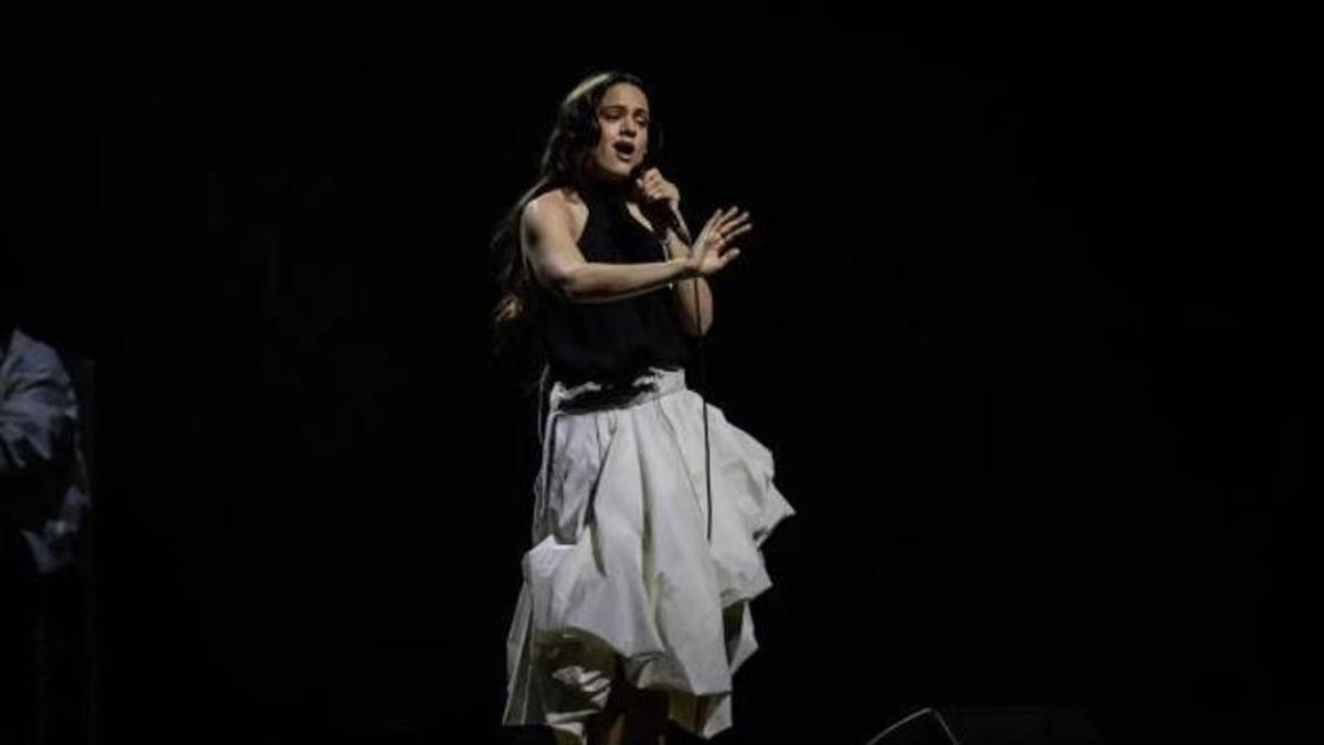 Rosalía durant la gira 'Lux Tour'