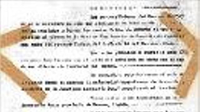 El document de l'urna.
