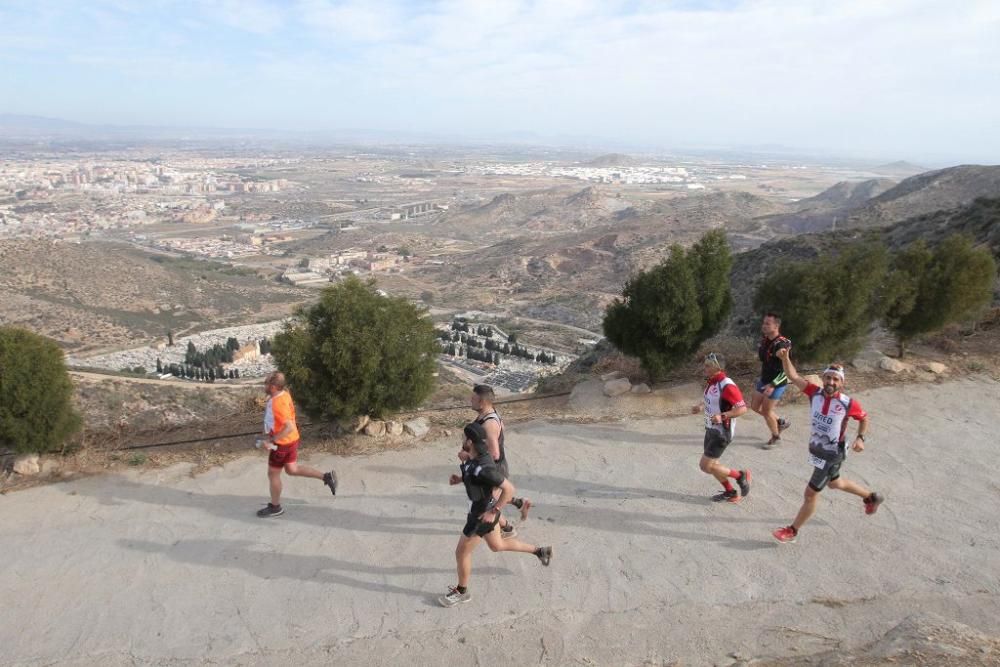 Ruta de las Fortalezas 2018 subida del Monte del Calvario