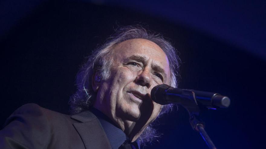 Joan Manuel Serrat, en su última actuación en Alicante, el pasado 3 de julio