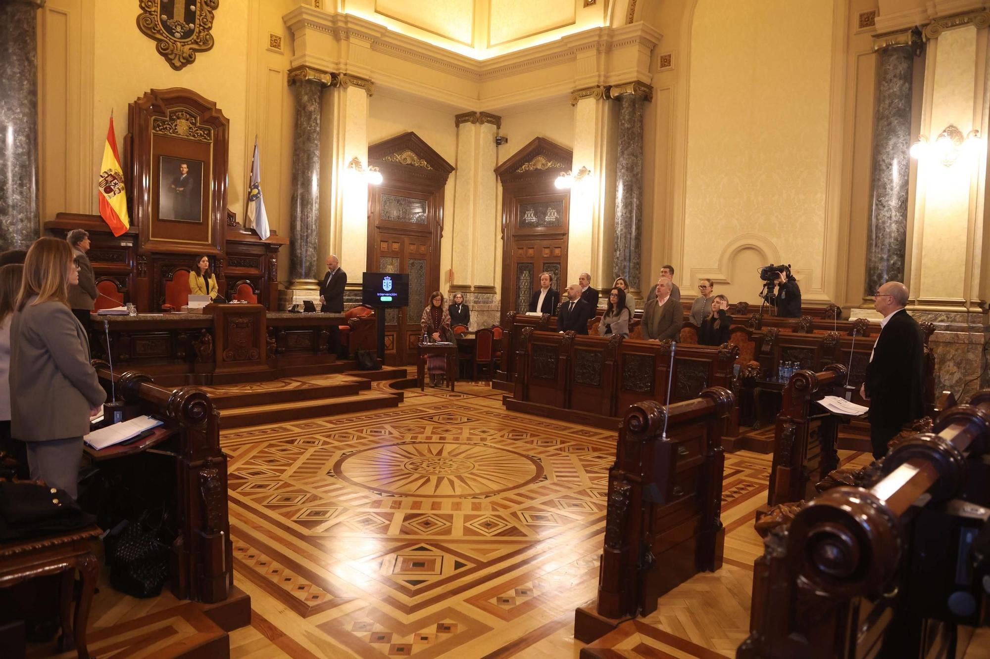 Los presupuestos de A Coruña para 2025 pasan por el pleno municipal