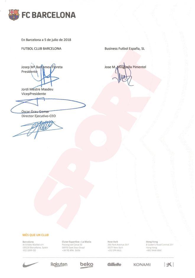 El contrato de Malcom, en exclusiva en SPORT