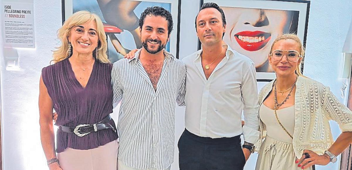 Helena Montejo, Alejo Martínez, Roberto Zampiero y Elena Aguilar.