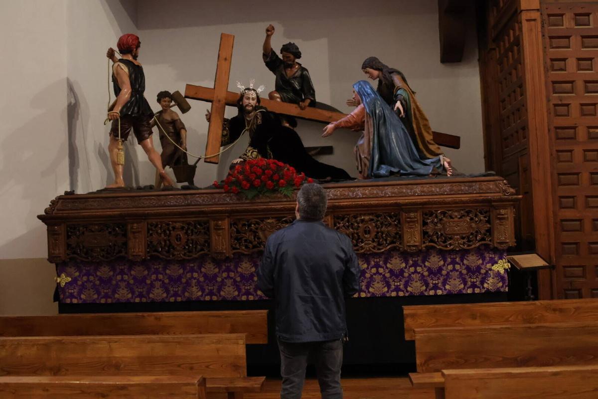 fotos de los pasos de Semana Santa que hay en san Andrés