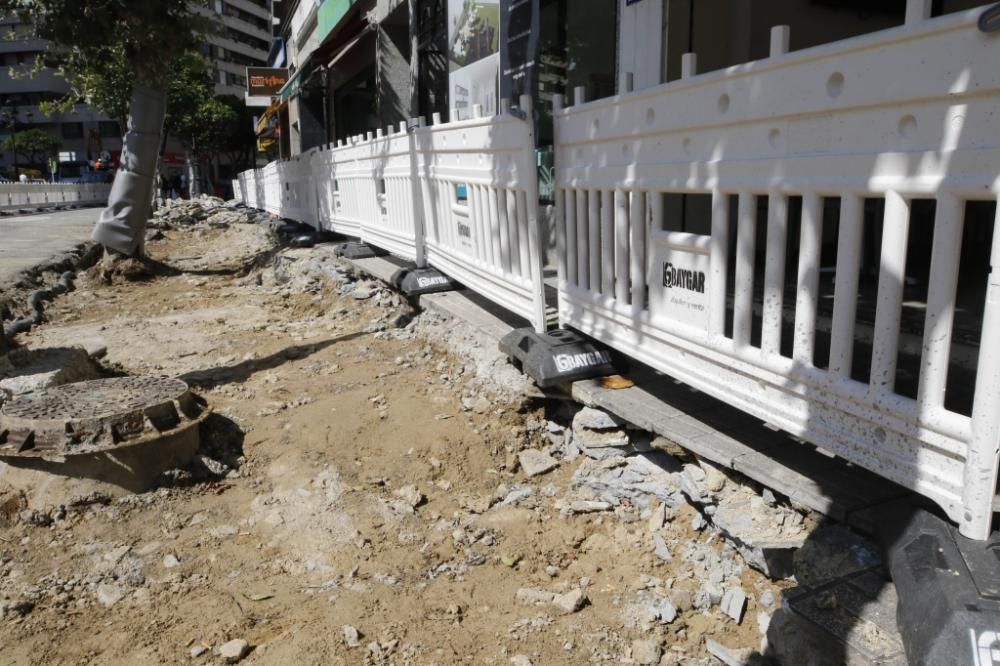 Así avanzan las obras de humanización de García Barbón