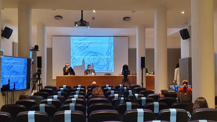 La Jornada de Pneumologia dels hospitals Trueta i Santa Caterina que s&#039;ha celebrat per via telemàtica.