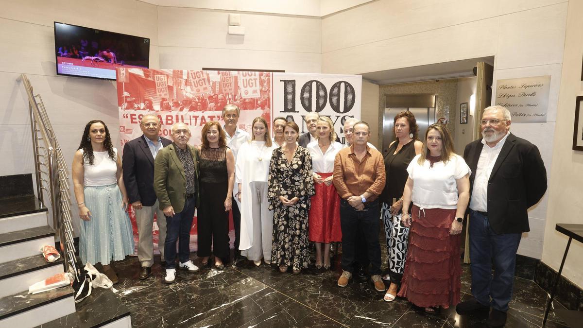 Cien años de historia y lucha obrera en Baleares de la mano de UGT Cien años de historia y lucha obrera en Baleares de la mano de UGT