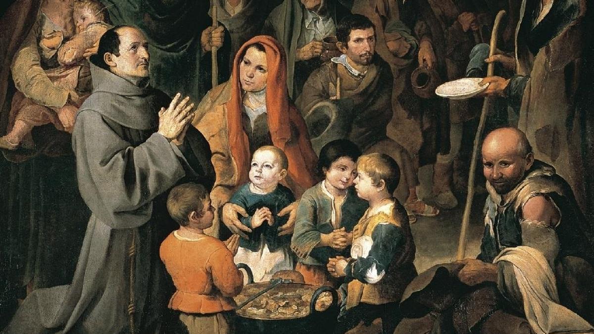 'San Diego de Alcalá dando de comer a los pobres', de Murillo