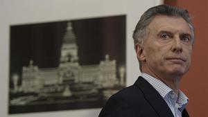 El ex presidente argentino, Mauricio Macri.