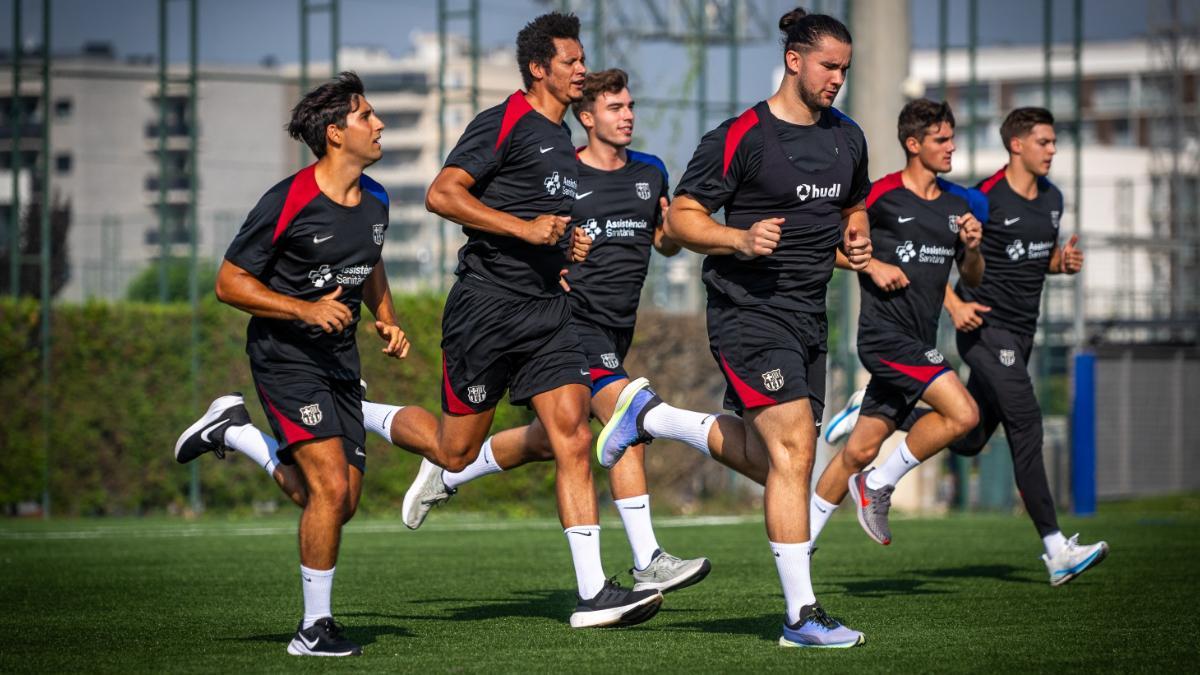 El Barça empezó la pretemporada en la Ciutat Esportiva