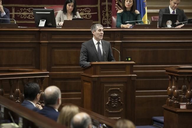 19/01/2017.CANARIAS.Pleno del Parlamento de Canarias..Fotos: Carsten W. Lauritsen