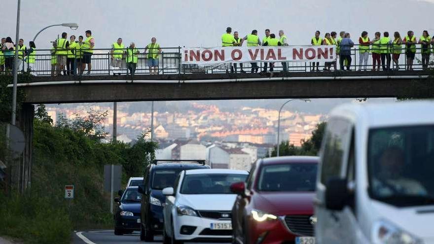 Las últimas protestas vecinales tuvieron lugar el pasado verano. // Gustavo Santos