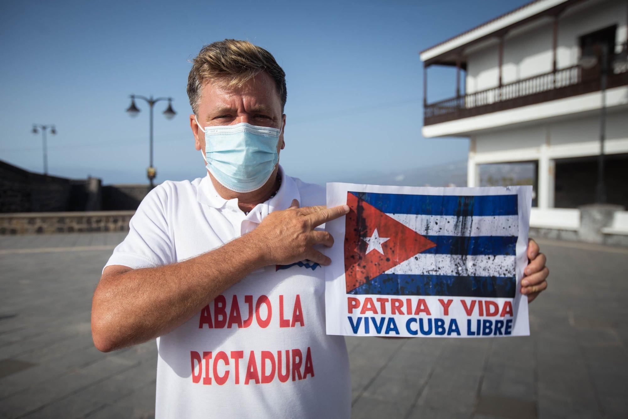 Manifestación por una Cuba libre