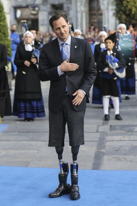 "La alfombra azul de los premios "Princesa de Asturias" 2016"