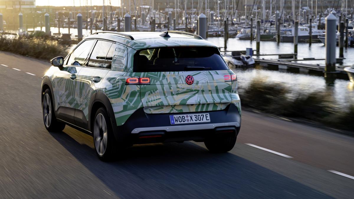 Volkswagen ID Cross camuflado en Amsterdam