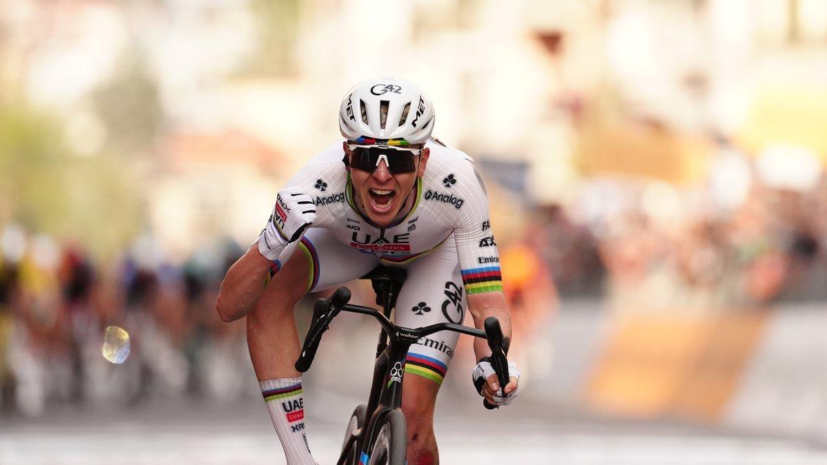 Histórica victoria de Pogacar en la Milán-San Remo