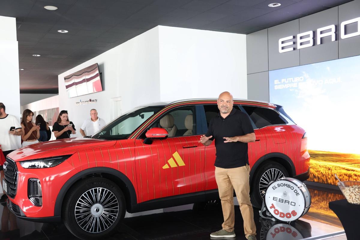 GALERÍA | EBRO llega a Zamora de la mano de Leomotor con un coche inspirado en la Selección Española