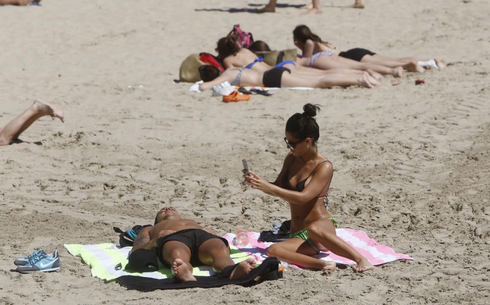 Las temperaturas llegan a los 26 grados