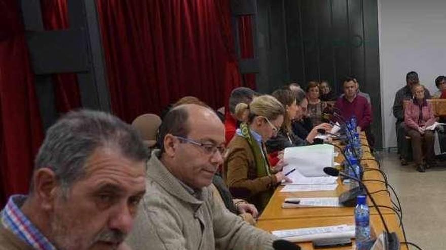 Concejales del PP en un pleno.