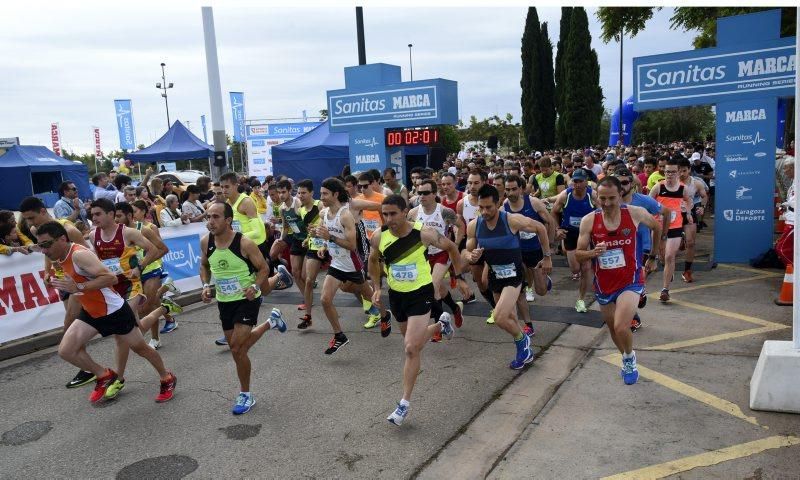 Carrera "Sanitas Marca Running Series" en Zaragoza