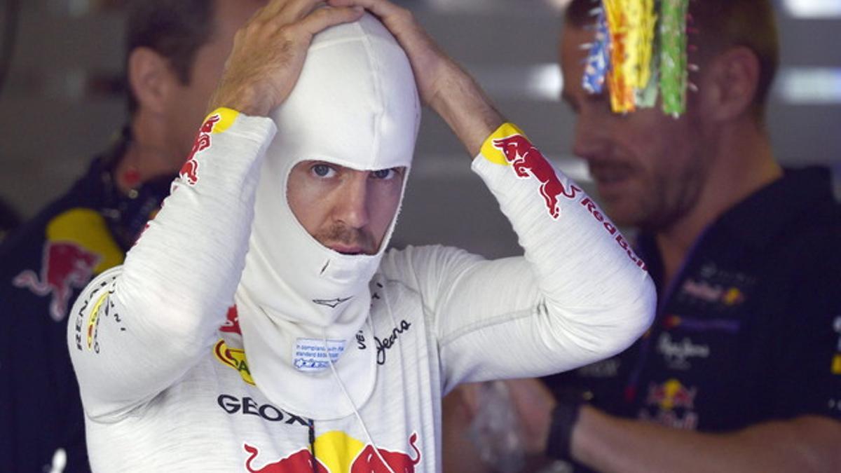 Sebastian Vettel, en el circuito de Suzuka, este sábado