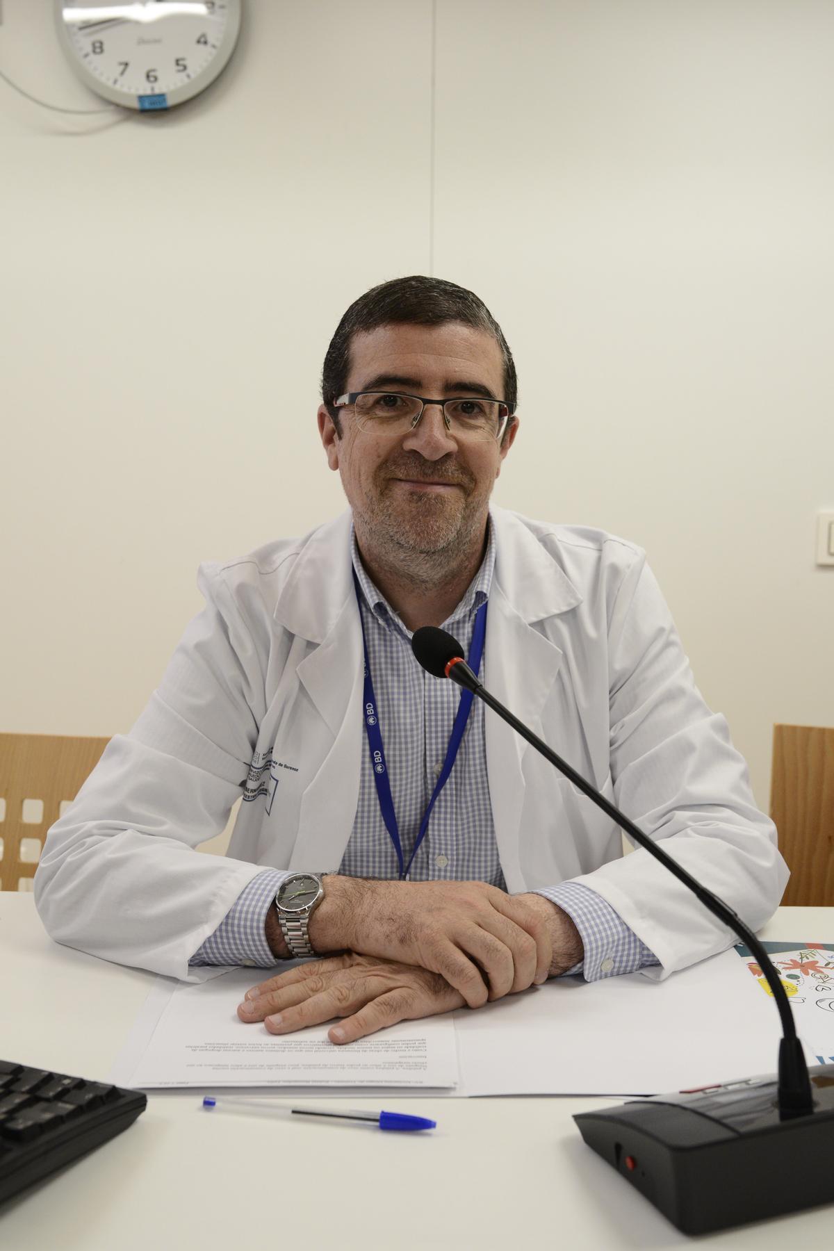 Félix Rubial, gerente del área sanitaria.