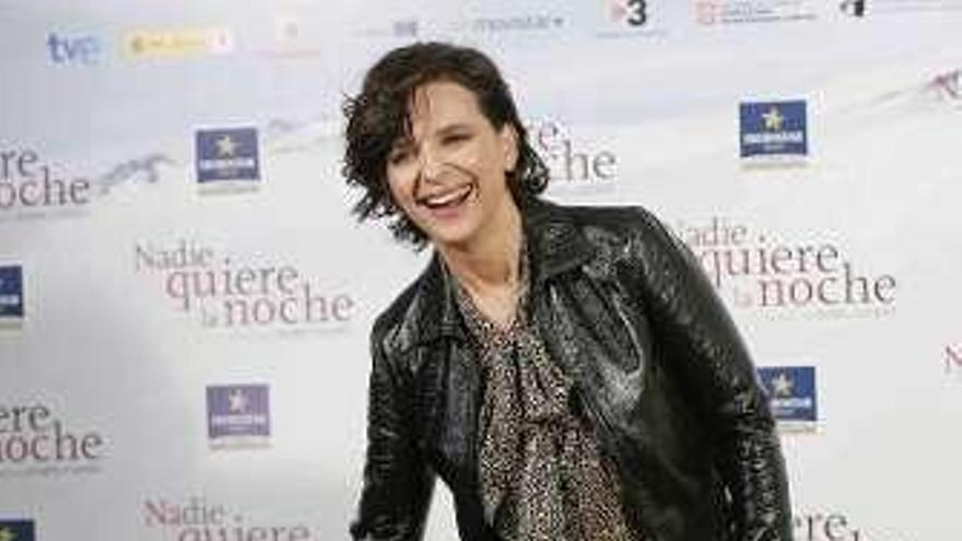 Isabel Coixet y Juliette Binoche.