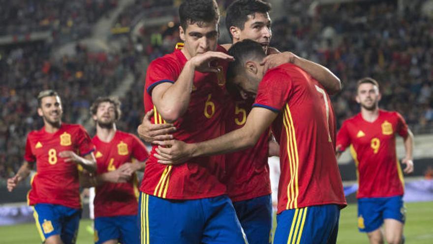 Buenas sensaciones en el triunfo de la selección española Sub-21.