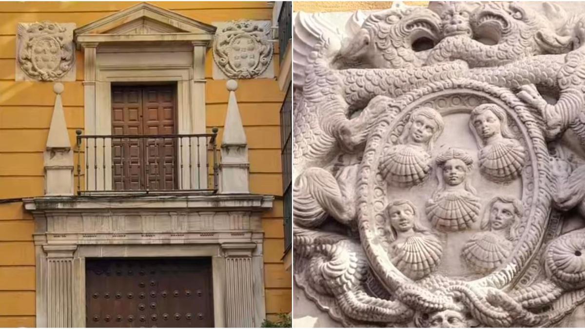 El símbolo escondido en un palacio de Sevilla que rinde tributo al héroe que acabó con el "tributo de las cien doncellas"