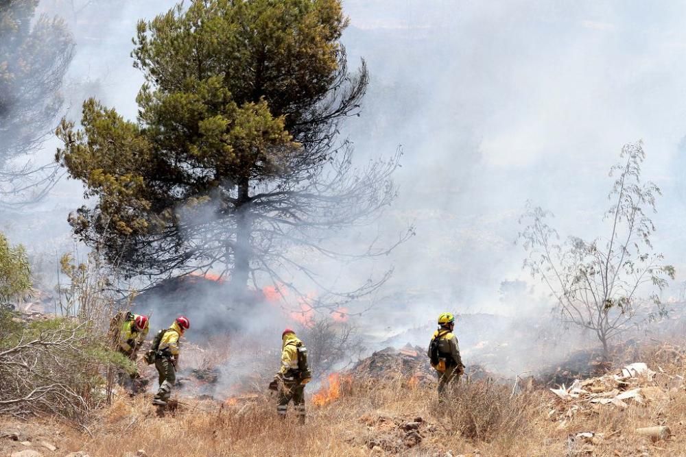 Incendio en Portman