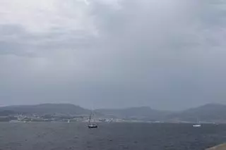 La primera tormenta del verano en Galicia deja más de 4.500 rayos esta tarde de las Rías Baixas a Santiago
