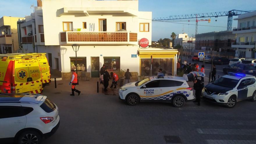 Dos implicados en una violenta pelea en Formentera acaban en el hospital