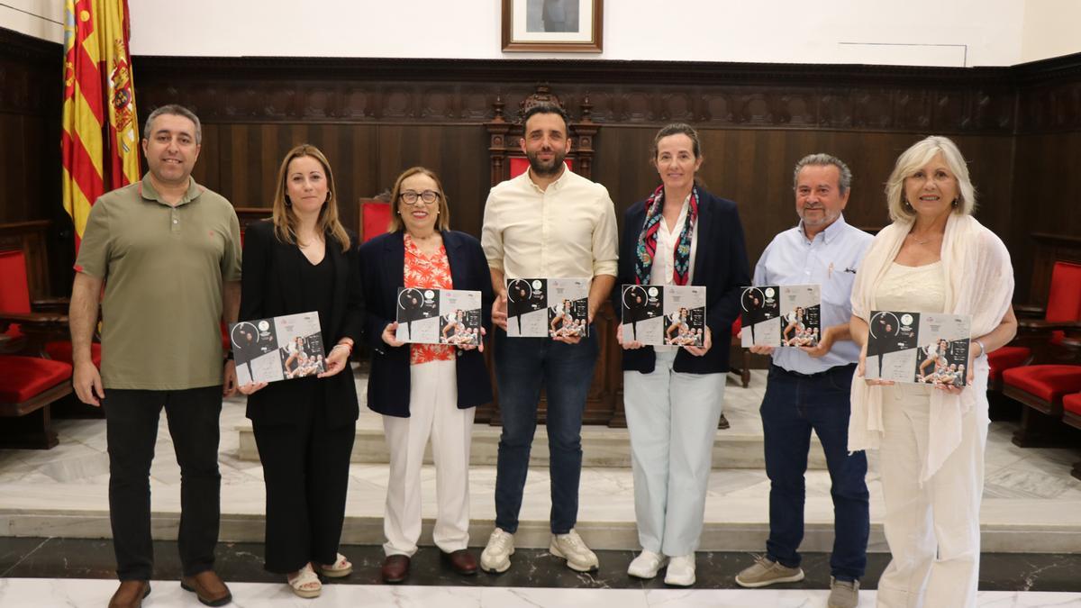 Presentación del doble evento de gimnasia rítmica en el Port de Sagunt.