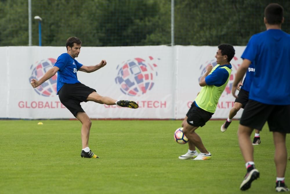 Entrenamiento del Real Oviedo