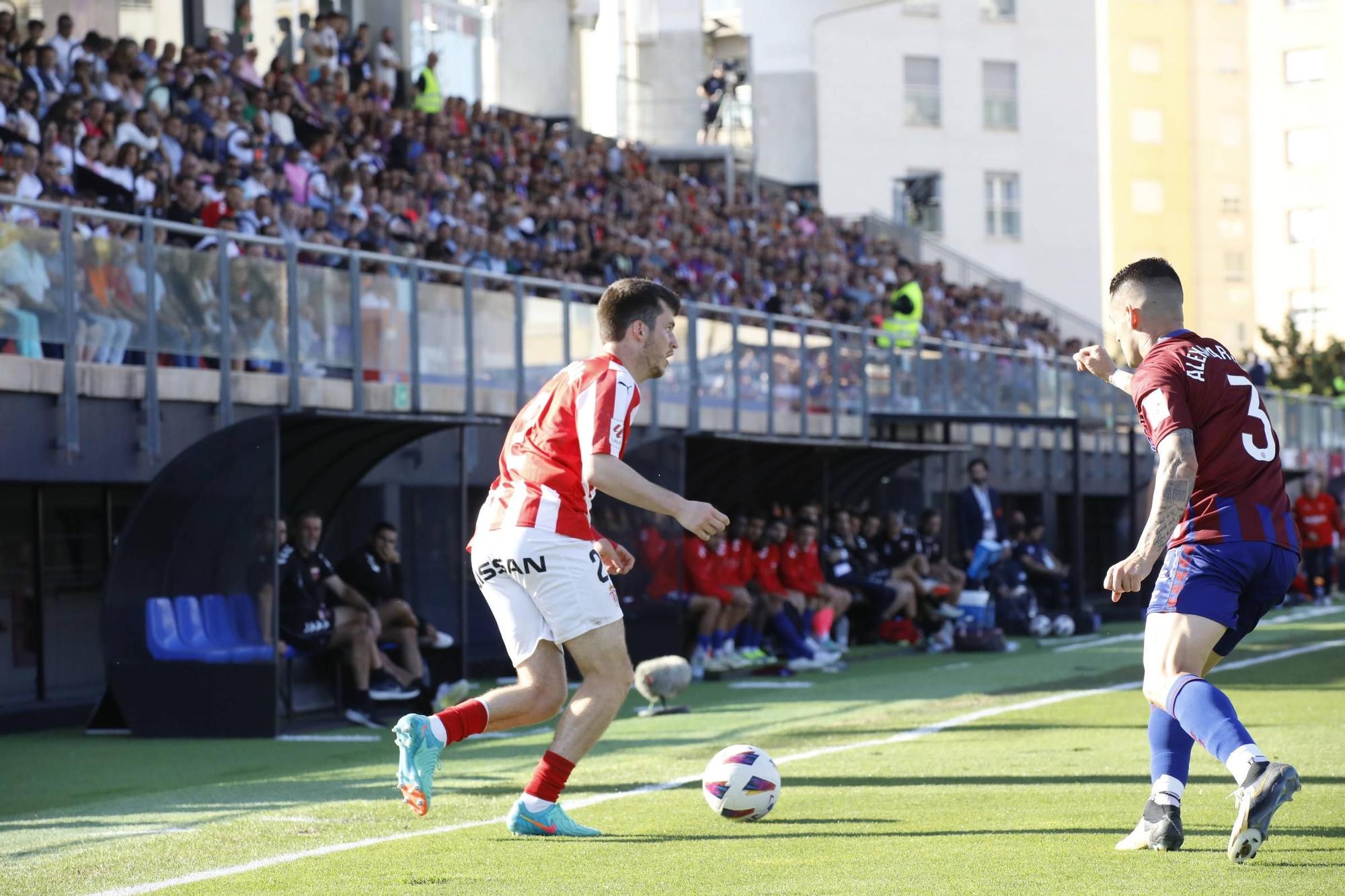 EN IMÁGENES: Así fue el partido entre el Eldense y el Sporting