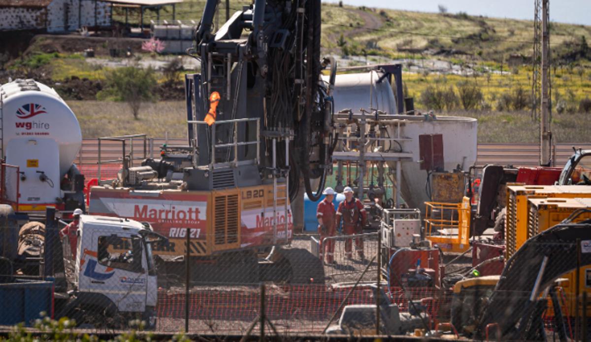Prospección geotérmica en Vilaflor.