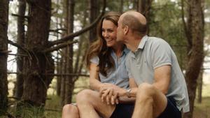 Fotografía que han publicado los Príncipes de Gales en su perfil oficial de la red social X para celebrar el Día de San Valentín