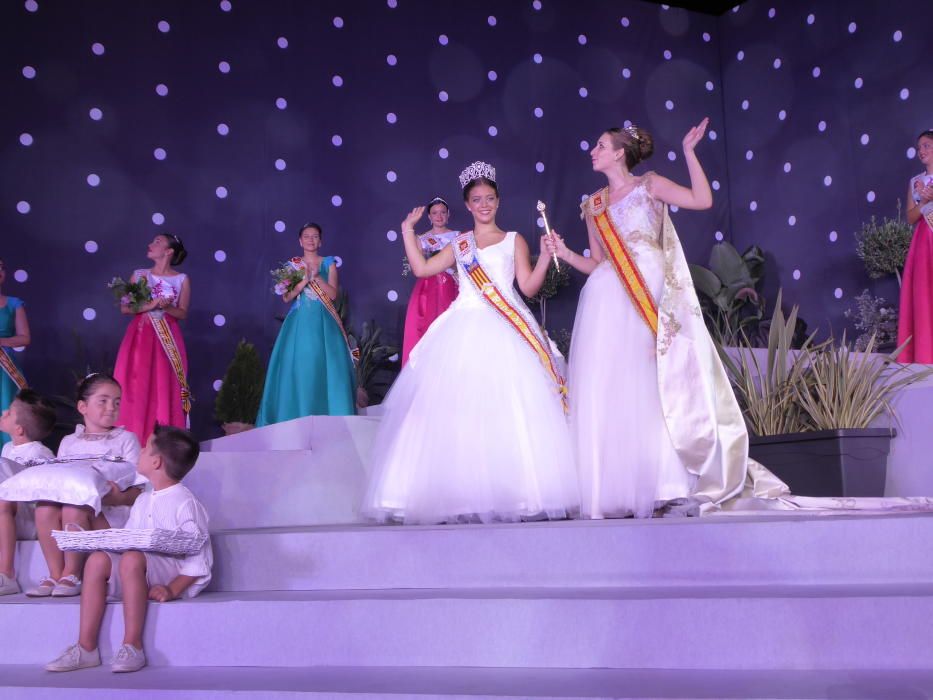 Coronación de la Reina de las Fiestas de La Nucía.