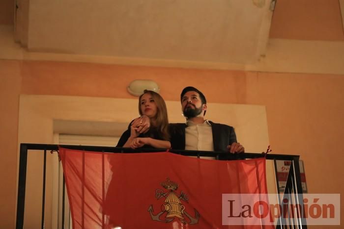 Viernes de dolores: Aplausos y salves a la patrona en Cartagena durante el confinamiento