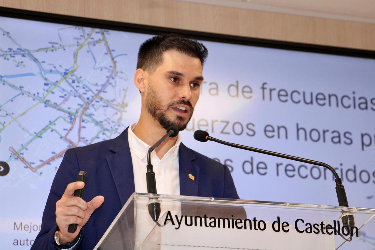 Cristian Ramírez es concejal de Movilidad en el Ayuntamiento de Castelló.