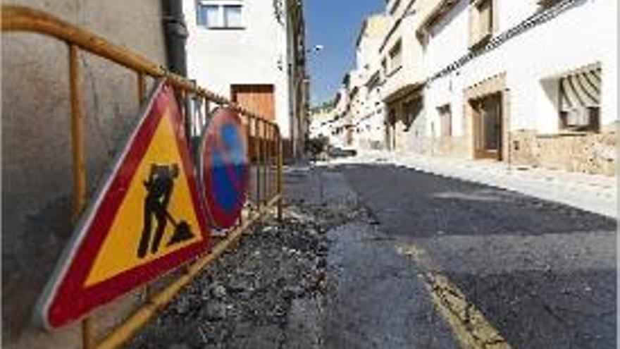 Els treballs al carrer Prat tindran una durada prevista de nou mesos.