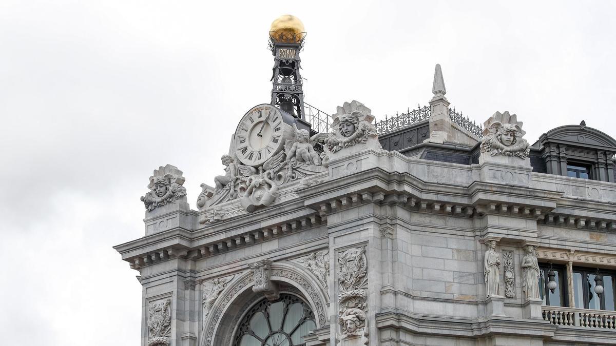 Una imagen de la fachada del Banco de España.