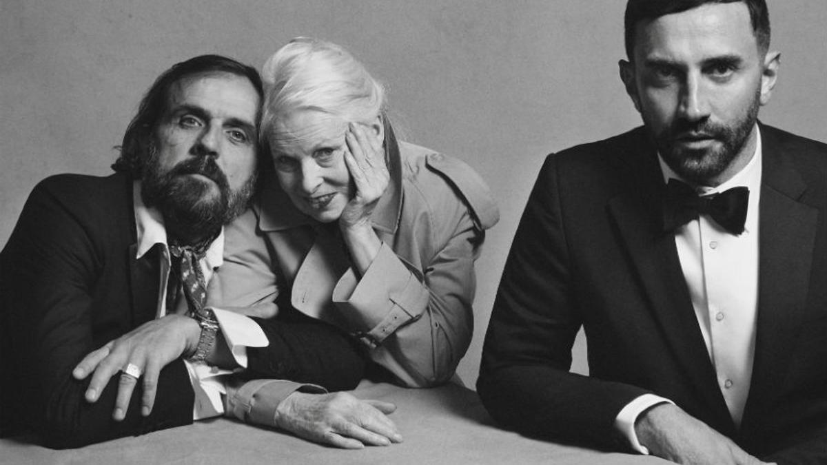Riccardo Tisci, Vivienne Westwood y Andreas Kronthaler