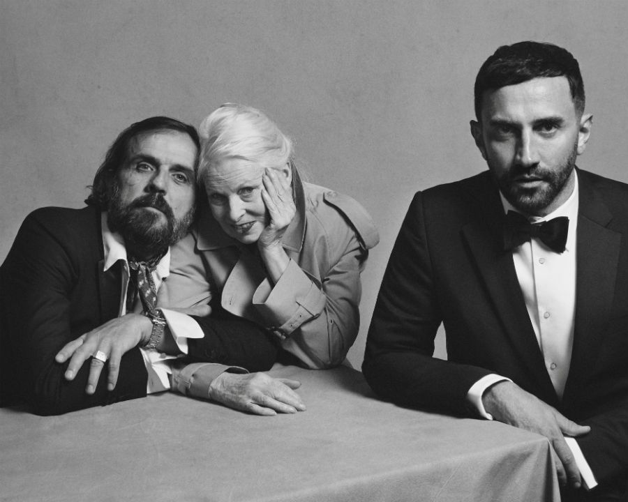 Riccardo Tisci, Vivienne Westwood y Andreas Kronthaler