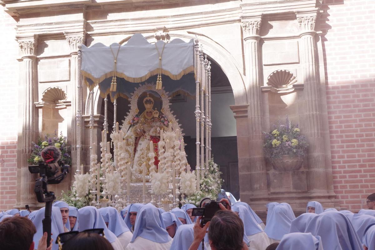 Fotos de la procesión de Araceli por el Centro de Málaga