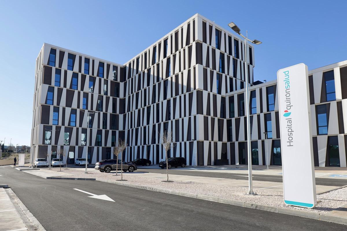 El nuevo hospital Quirón de Zaragoza, en Gómez Laguna.