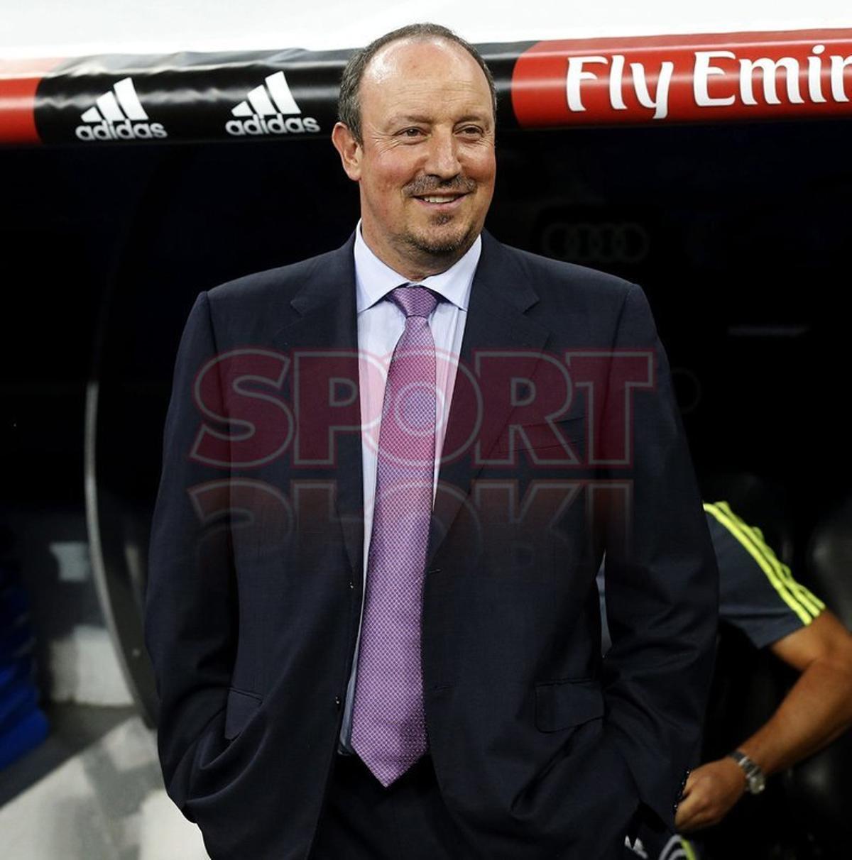 Rafa Benítez, entrenador destituidos por Florentino Perez