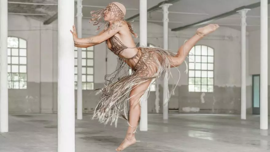 Vestido 'Trenesis', de Carol Bruguera.