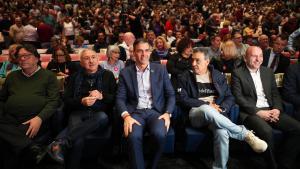 Pedro Sánchez en el congreso de UGT