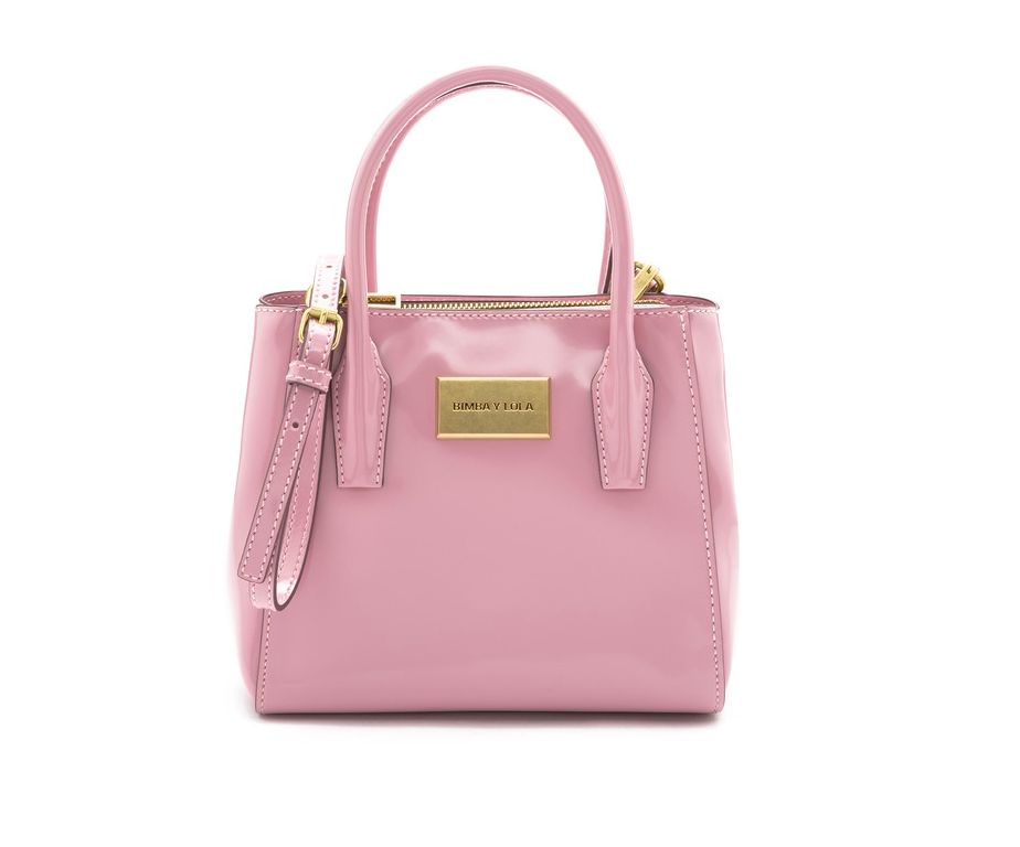 Bolso tote pequeño rosa de Bimba y Lola